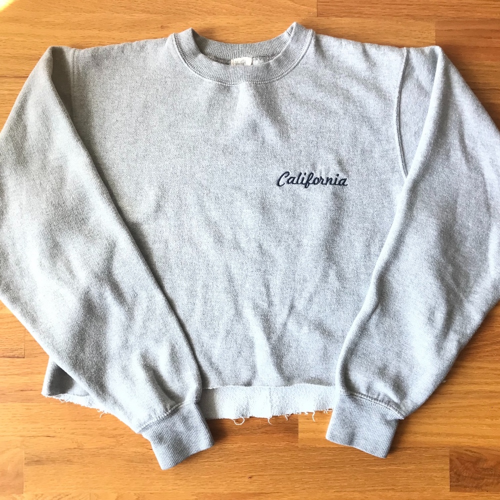 Brandy Melville John Galt 'California' Crop Crew